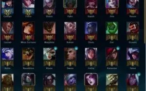 Conta League of Legends Platina 4 / 89 Champions
