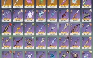 Genshin Account - 28X5 Preço negociável BOAS BUILDS