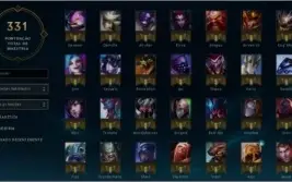 Conta bronze 4 130 champ 73 skins, desde a season 3