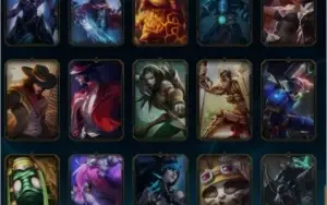 Conta bronze 4 130 champ 73 skins, desde a season 3