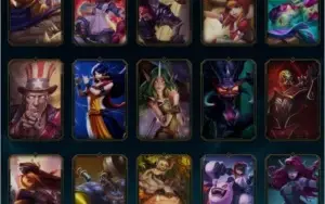 Conta bronze 4 130 champ 73 skins, desde a season 3