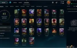 Conta de lol gold