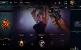 Conta de lol gold