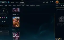 Conta de lol gold