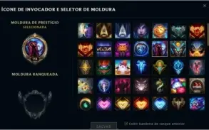 Conta LVL 113 - prata 3. (Borda gold) All Champions