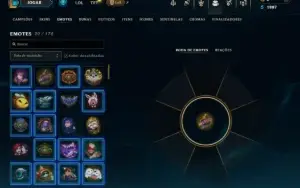 Esmeralda 1 com 140 Champs e 13 Skins