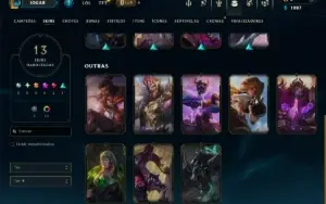 Esmeralda 1 com 140 Champs e 13 Skins