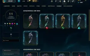 Esmeralda 1 com 140 Champs e 13 Skins