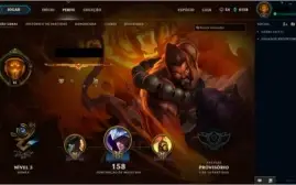 CONTA DE LOL - Borda Gold V/Unranked/Muitos Espólios/Skins