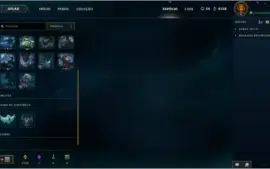 CONTA DE LOL - Borda Gold V/Unranked/Muitos Espólios/Skins