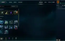 CONTA DE LOL - Borda Gold V/Unranked/Muitos Espólios/Skins