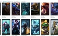 CONTA - OURO 3 - 113 CHAMPS - 35 SKINS - 17 RUNAS PAGES