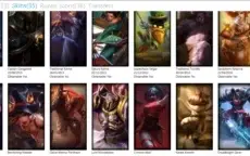CONTA - OURO 3 - 113 CHAMPS - 35 SKINS - 17 RUNAS PAGES