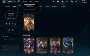 Conta 252 Skins GOLD2