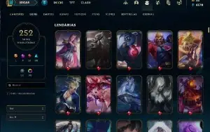 Conta 252 Skins GOLD2