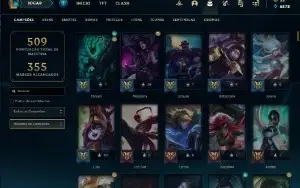 Conta 252 Skins GOLD2