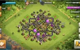 Conta clash of clans cv8 full 5 const