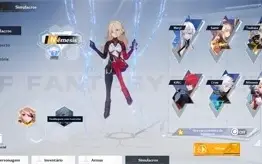 Conta Tower of Fantasy 11SSR com Nemesis