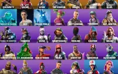 Conta Fortnite (Skin Glow / Justice Orange)