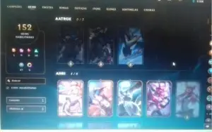 CONTA DE LEAGUE OF LEGENDS TODOS OS CAMPEÕES +150SKINS