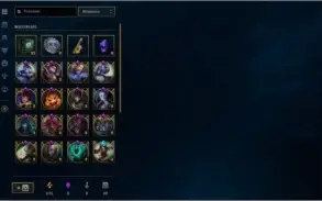 Conta lol, p1,119 campeões, yasuo nighbringer, gragas noel