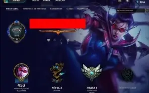Conta lol, p1,119 campeões, yasuo nighbringer, gragas noel