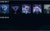 Conta LoL Gold 4 43 skins 112 champs plat season 8