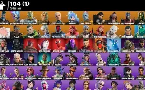 Conta de fortnite varias skins é passes completos!
