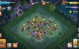 Clash of clans cv12 praticamente full
