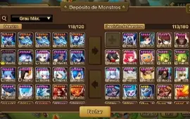 Conta Summoners War Mid/End Para Cemeçar Rta Bem