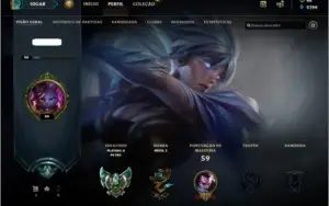 Conta platina 2 SOLOQ, 26 bonecos e 9 skins