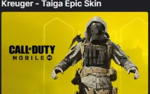 CALL OF DUTY: MOBILE KREUGER - TAIGA EPIC SKIN