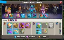 CV 11 recém upada + 5 construtores + 6 itens épicos