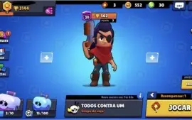 BRAWL STARS 3100+ C/ LENDÁRIO