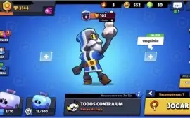 BRAWL STARS 3100+ C/ LENDÁRIO