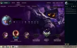 Conta League Of Legends Com Borda De Prata 127 Champs