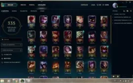 Conta League Of Legends Com Borda De Prata 127 Champs