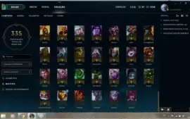 Conta League Of Legends Com Borda De Prata 127 Champs