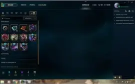 Conta League Of Legends Com Borda De Prata 127 Champs
