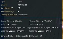 La dmo conta end game ZEED + AOA LIGIT