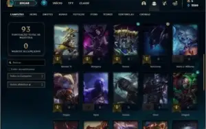 Conta prata 1 de 2013 com 2 skins e 31 champs