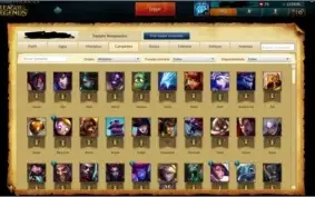 Conta League of Legends Fantástica, várias raridades