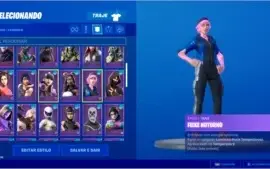 conta fortnite com cavaleiro negro + 170 skins