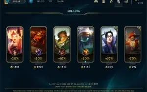 CONTA UNRAKED MENOR PREÇO