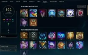 Conta de League of Legends de 6 anos