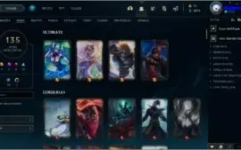Conta de League of Legends de 6 anos