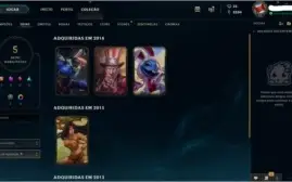 Conta lol Smurf