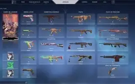 Conta Valorant com karambit/vandal champions + sheriff jinx