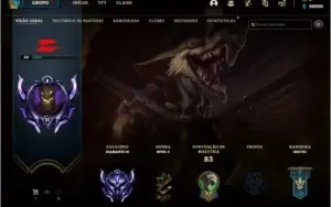 Conta de LoL