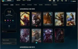Conta de LoL